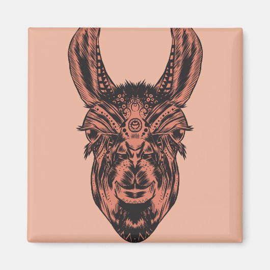 Llama Magneet (Voorkant)
