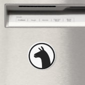 Llama magneet - glad (Insitu (Vaatwasser))