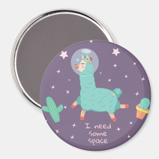 Llama Magnet (Voorkant / Achterkant)