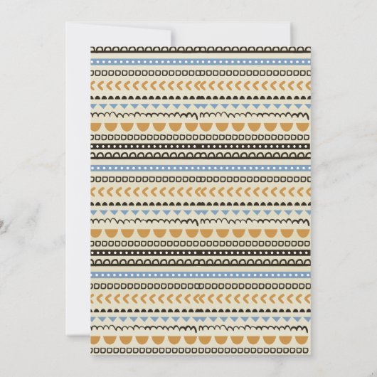 Llama Mama Baby shower Uitnodiging (Achterkant)