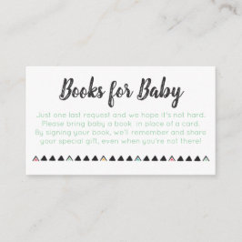 Llama mama boekt voor Baby Informatiekaartje