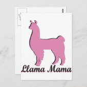 Llama Mama Briefkaart (Voorkant / Achterkant)