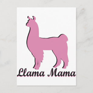 Llama Mama Briefkaart