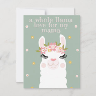LLama Mama Feestdagenkaart
