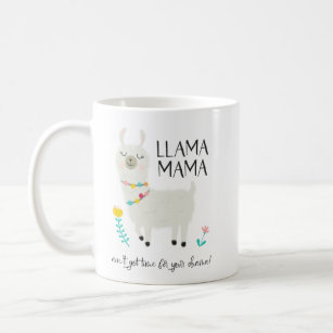 Llama Mama heeft geen tijd voor Drama Koffiemok