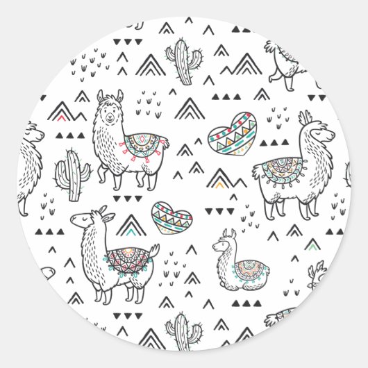 Llama Mama Sticker (Voorkant)