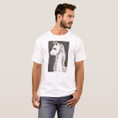 Llama Mannen T-Shirt (Voorkant volledig)