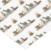 Llama Meadow Table Runner (kies kleur) Korte Tafelloper (Hoek)