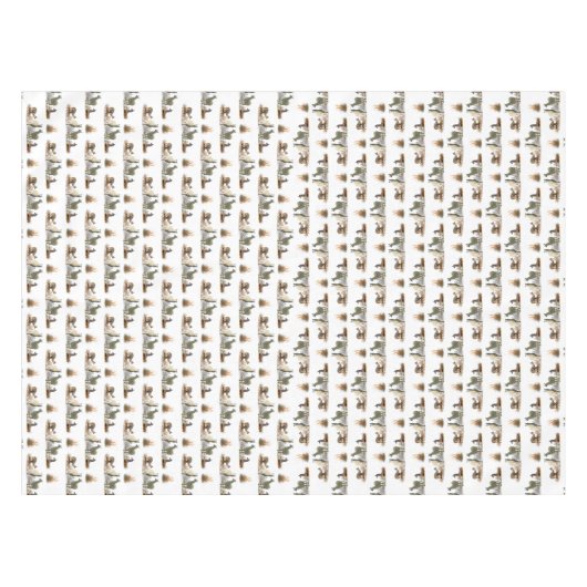 Llama Meadow Tafelkleed (kies kleur) (Voorkant (Horizontaal))