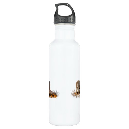 Llama Meadow Water Fles (Achterkant)