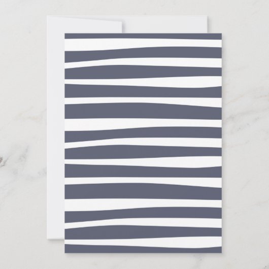 Llama met cactus Baby shower uitnodigen Kaart (Achterkant)