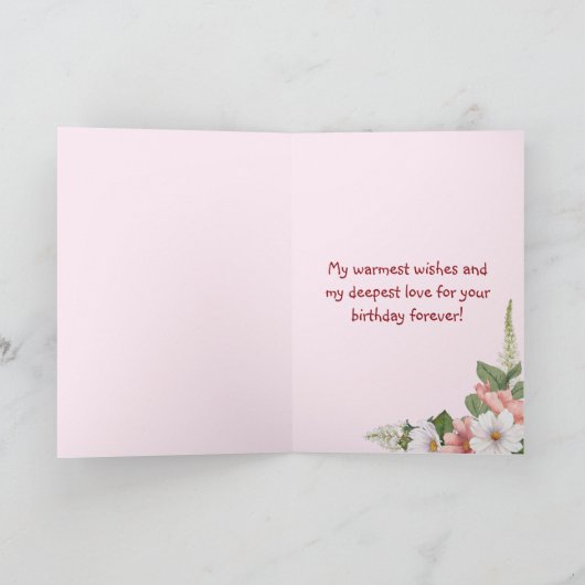 Llama met Cadeaus Kaart (Binnen)