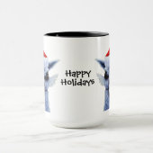 Llama met Santa Hat Mok (Midden)