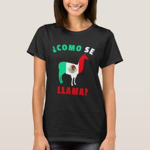 Llama Mexicaanse Cinco De Mayo T-shirts Voor Vrouw
