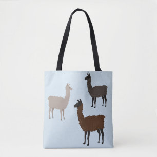 Llama Mix Tote Bag