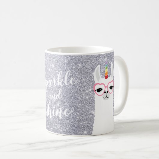 Llama-Mokken Koffiemok (Voorkant rechts)