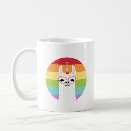Llama-Mokken Koffiemok (Links)