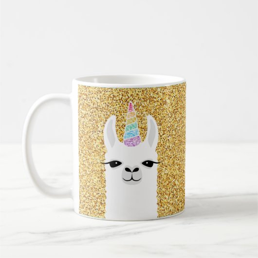 Llama-Mokken Koffiemok (Links)
