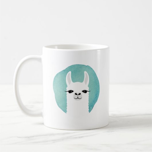 Llama-Mokken Koffiemok (Links)
