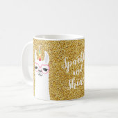 Llama-Mokken Koffiemok (Voorkant links)