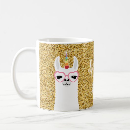 Llama-Mokken Koffiemok (Links)