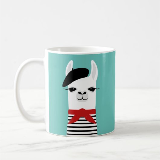 Llama-Mokken Koffiemok (Links)