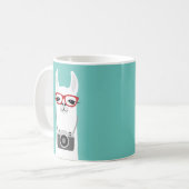 Llama-Mokken Koffiemok (Voorkant links)