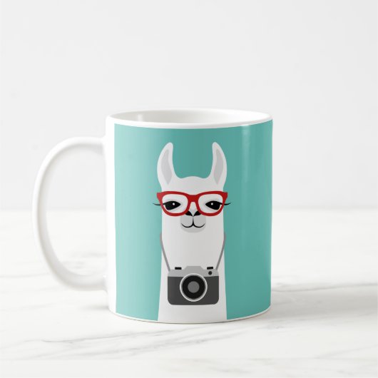Llama-Mokken Koffiemok (Links)
