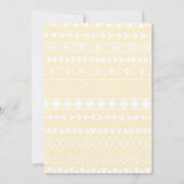 Llama Momma- Schattige, Baby Girl Shower Uitnodigi Kaart (Achterkant)