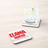 Llama Monster Red Logo Bier Onderzetter (Rechterzijde)