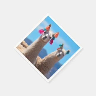 Llama Napkins Servetten