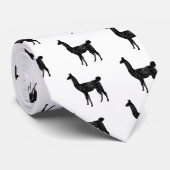 Llama Necktie Stropdas (Opgerold)