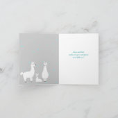 Llama New Baby feliciteert kaarten (Binnen)