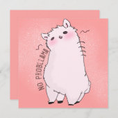 Llama Note Kaart (Voorkant / Achterkant)