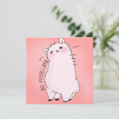 Llama Note Kaart (Staand voorkant)