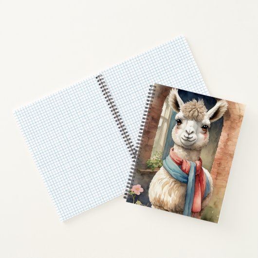 Llama Notitieboek (Binnen)