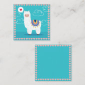 Llama Notitiekaartje (Voorkant / Achterkant)