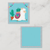 Llama Notitiekaartje (Voorkant / Achterkant)