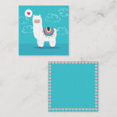 Llama Notitiekaartje (Voorkant / Achterkant)