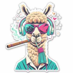 Llama Ontdek onze Schattige Llama Sticker Collecti