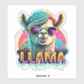 Llama Ontdek onze Schattige Llama Sticker Collecti (Vel)