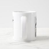 Llama op Bike Grote Koffiekop (Achterkant)