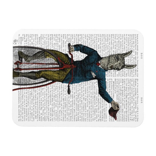 Llama op Bike Magneet (Horizontaal)