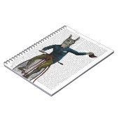 Llama op Bike Notitieboek (Linkerzijde)