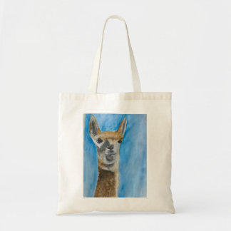 Llama op tas