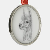 Llama Ornament (Rechts)