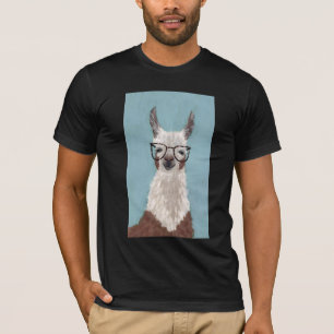Llama - Overmaatse bril T-shirt