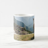 Llama Overzien Ruins | Machu Picchu, Peru Koffiemok (Center)