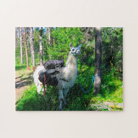 Llama Pack Idaho. Legpuzzel (Horizontaal)