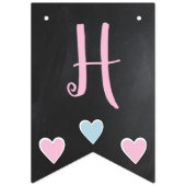 Llama Pajama Roze Meisjesslaappartij Vlaggetjes (Tweede vlag)